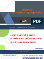 Chương 2 - Phần lý luận nhận thức PDF