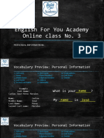 Personal Information PDF