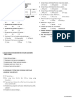 Soal PTS 2 Al Islam Kelas 1