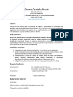 Administradora con experiencia en peluquerías