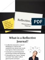 Reflective Journal 2019