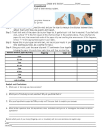 Nerve Experiment Packet 0714