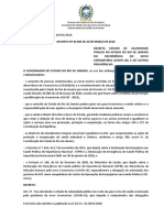 Decreto #46.984 de 20 de Março de 2020 - Decreta Calamidade Pública No Erj