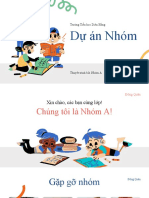 Nhiều màu sắc Minh họa Dự án Nhóm Trống Bản thuyết trình Giáo dục