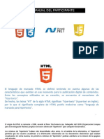 1.manual Del Participante Programación HTML PDF