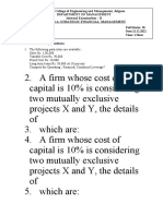 306 A Stretegic Financial Management