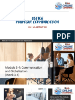 LESSON2 - Module 3 4 - Communication and Globalization