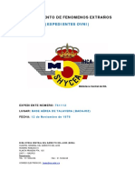 1976-11-12 Avistamiento en La Base Aerea de Talavera (Badajoz)