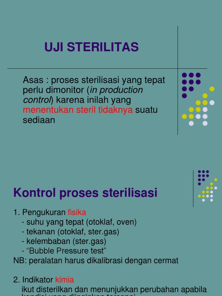 Uji ST - Pirogen | PDF