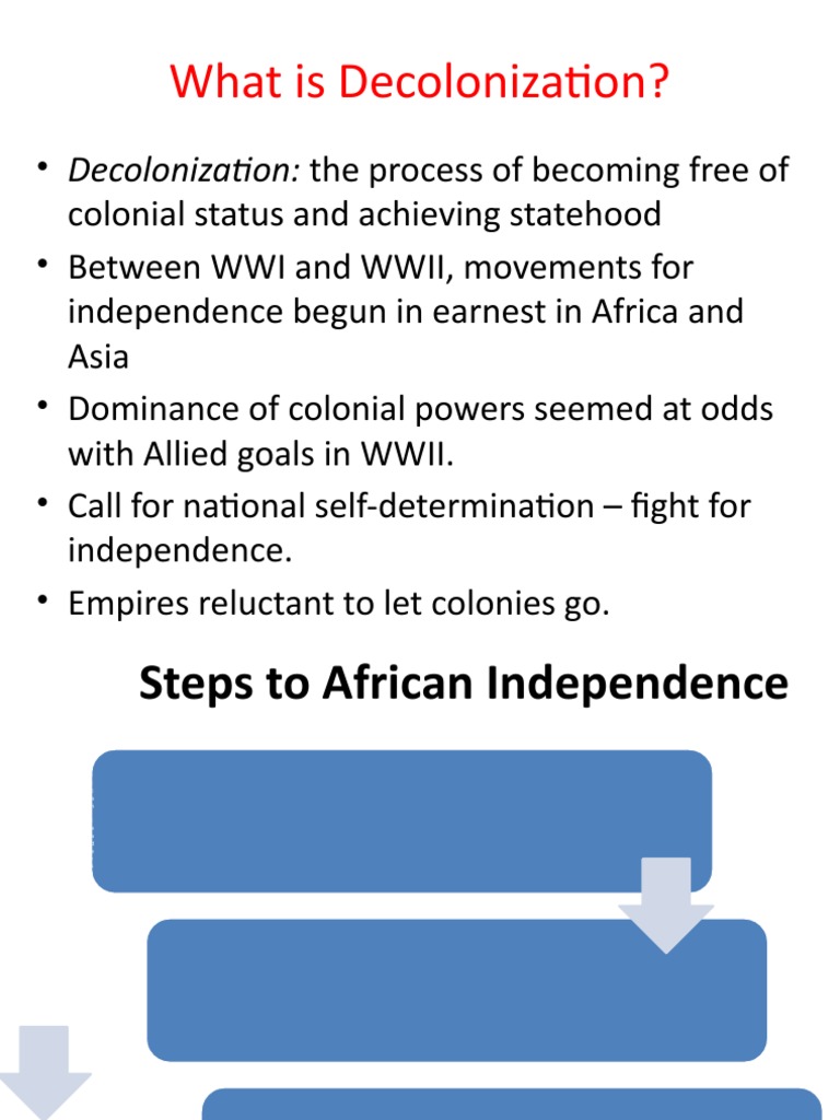 What is decolonization pdf decolonization africa