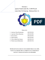 Tugas Kelompok 1 - Tanah Lunak