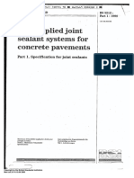BS 5212-1-1990 Cold Applied Joint Sealant Systems For Concrete Pavements Part 1. Specification For Joint Sealants