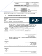 FM11-GOECOR-CIO Informe de Actividades Del CM - CM ODPE CUSCO