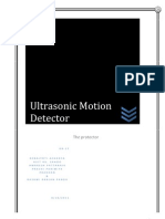 Ultrasonic Movement Detector