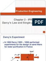 Chapter 2 - IPR - Darcy Law and Single Phase IPR PDF