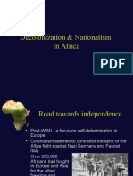 Road to Independence: Decolonization & Nationalism in Africa