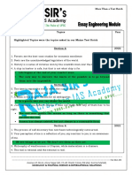 Previous Year Essays 1993 - 2022 Raja Sir's Cracking Ias