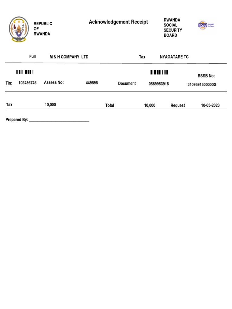 receipt-for-tax-payment-of-10-000-rwandan-francs-by-m-h-company-ltd