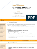 M04-UF1 - 01 - Propietats Dels Materials