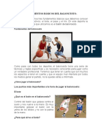 Fundamentos Básicos Del Baloncesto