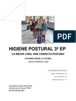 Proyecto Higiene Postural 3ºprim