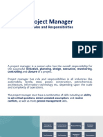 Project Manager - Roles