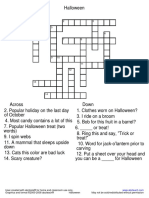 Crossword Halloween