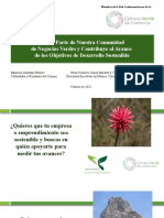 Brochure Camara Verde de Comercio & USGCC Mexico - Comunidad de Negocios Verdes de Latinoamerica - Feb 2023 ST