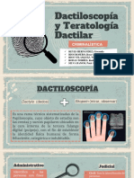Dactiloscopía y Teratología
