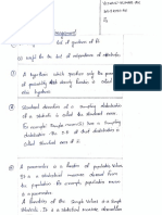 Statistics Exam Sheet PDF