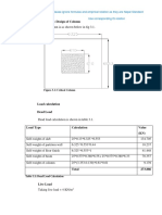 Preliminary Design of Column