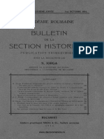 Bulletin de La Section Historique 1914 2 Aici Iorga Fondations Epire