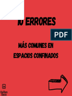 Errores Comunes Espacios Confinados PDF