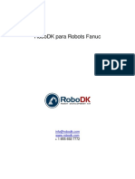 RoboDK Doc ES Robots Fanuc PDF