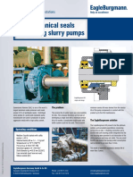 Mechanical Seals For Sealing Slurry Pumps
