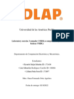 Laboratorio 3: Sumador y compuertas lógicas en VHDL y Quartus