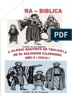 Folleto de Cultura Biblica