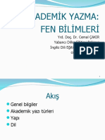 Oyp Semineri Fen Bilimlerinde Makale Yazimi