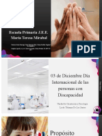 Dia Internacional de Las Personas Con Discapacidad