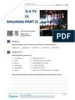 Describing A TV Show Ielts Speaking Part 2 British English Student PDF