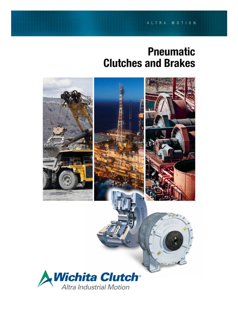 Pneumatic Clutches and Brakes Altra Motion PDF Clutch Machines