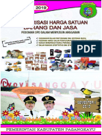 Standarisasi Harga Satuan Barang Dan Jasa Semester Ii 2019 Full PDF