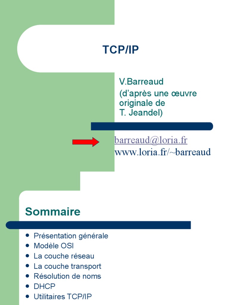 TCP Ip | PDF | Suite des protocoles Internet | Protocoles Internet