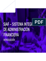 EGEC - SIAF - Sesión 2 - Introducción - SIAF PDF