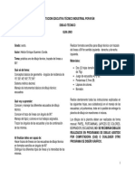 Guía 1 Dibujo Técnico 6E - 2021 PDF