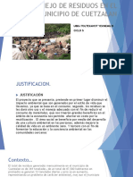 Manejo de Residuos en El Municipio de Cuetzalan PDF