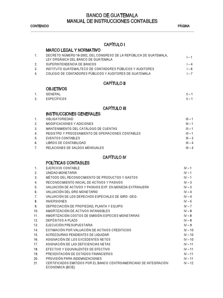 Manual Contable PDF | PDF | Contabilidad | normas internacionales de ...