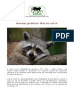 Animales Geriatricos Guia de Control