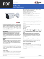 Dh-Ipc-Hfw3441E-As: 4Mp Ir Fixed Focal Bullet Wizsense Network Camera