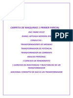 Caratula Carpeta de Maquinas 1 Primer Parcial